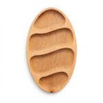 Platou Oval din Lemn Masiv AYBR HOME